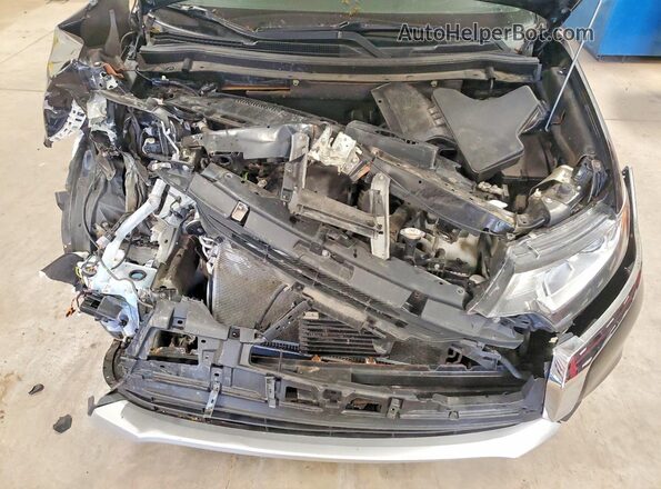 JA4AZ3A32JZ031844 2018 MITSUBISHI OUTLANDER Black Շարժիչի բաժամունքի տեսք