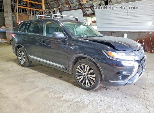 JA4AZ3A32LZ045987 2020 MITSUBISHI OUTLANDER Black Передня права чверть