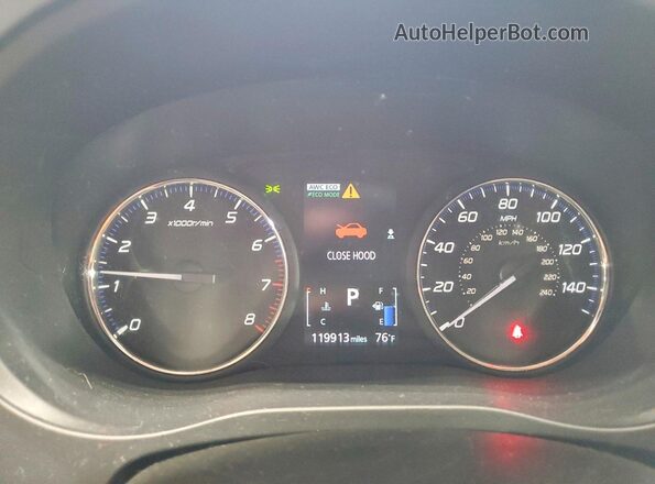 JA4AZ3A32LZ045987 2020 MITSUBISHI OUTLANDER Black Вид щитка приладів