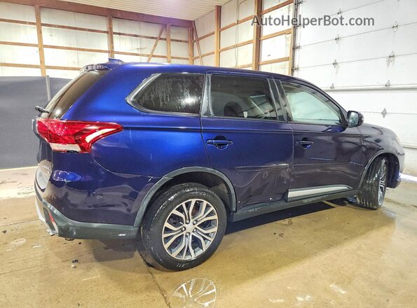 JA4AZ3A33HZ007160 2017 MITSUBISHI OUTLANDER Blue Rear right