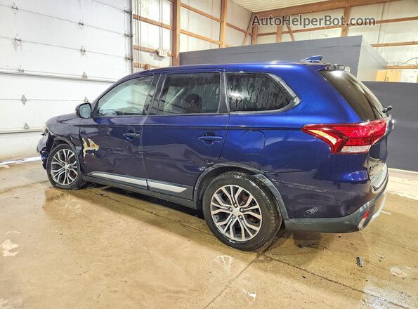 JA4AZ3A33HZ007160 2017 MITSUBISHI OUTLANDER Blue Rear left