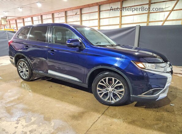 JA4AZ3A33HZ007160 2017 MITSUBISHI OUTLANDER Blue Front right
