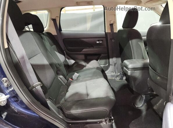 JA4AZ3A33HZ007160 2017 MITSUBISHI OUTLANDER Blue Rear interior view