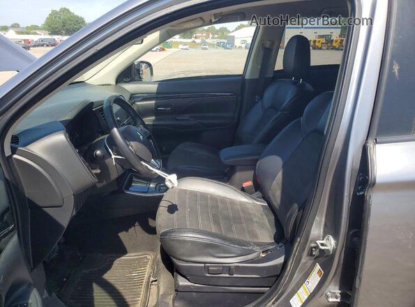 JA4AZ3A36KZ041939 2019 MITSUBISHI OUTLANDER Gray Widok wnętrza z przodu