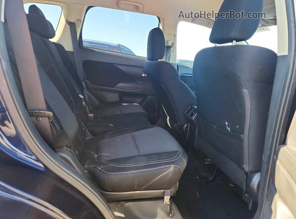 JA4AZ3A36LZ006061 2020 MITSUBISHI OUTLANDER Blue Widok wnętrza z tyłu