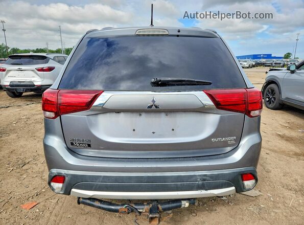 JA4AZ3A37GZ037650 2016 MITSUBISHI OUTLANDER Silver უკანა ხედი