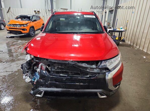 JA4AZ3A37KZ025801 2019 MITSUBISHI OUTLANDER Burgundy Front view
