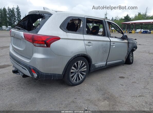 JA4AZ3A38LZ025985 2020 MITSUBISHI OUTLANDER Silver Հետևի աջ