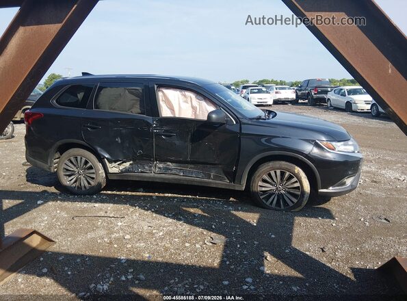 JA4AZ3A38LZ026604 2020 MITSUBISHI OUTLANDER Black Вид задньої частини салону