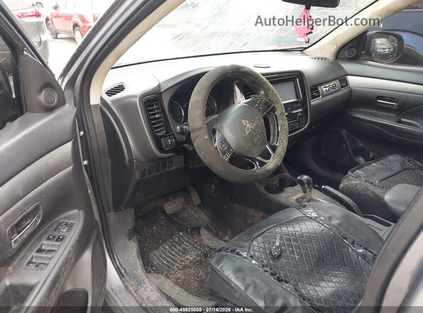 JA4AZ3A3XGZ030644 2016 MITSUBISHI OUTLANDER Gray Widok wnętrza z przodu