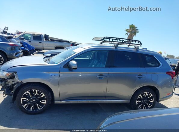 JA4J24A50JZ029540 2018 MITSUBISHI OUTLANDER PHEV Silver 