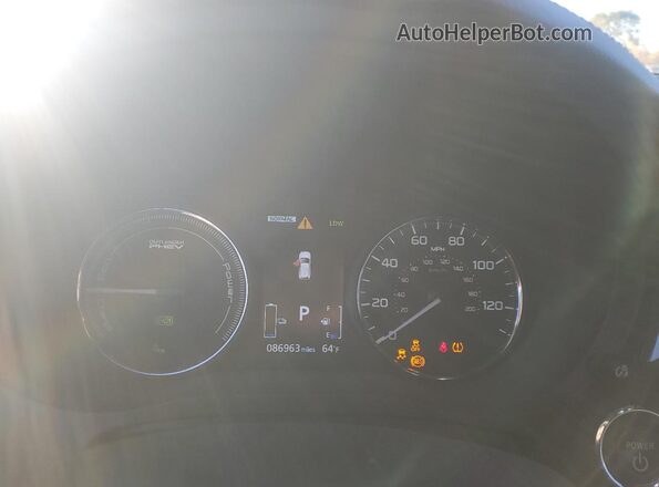 JA4J24A52LZ009731 2020 MITSUBISHI OUTLANDER Коричневый Вид щитка приборов