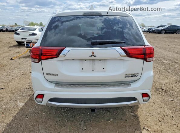 JA4J24A54JZ054344 2018 MITSUBISHI OUTLANDER White Вид ззаду