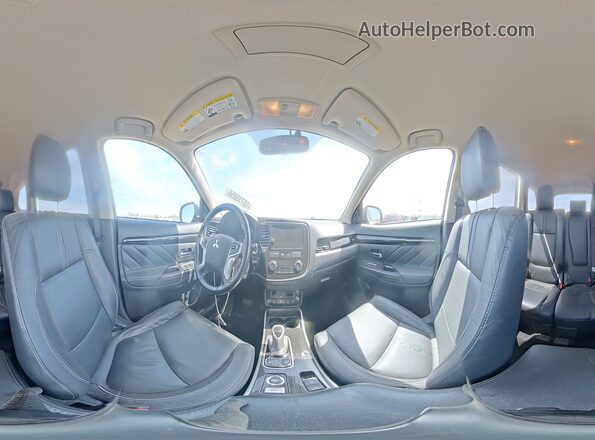 JA4J24A54JZ054344 2018 MITSUBISHI OUTLANDER White Панорамний вид салону 360°