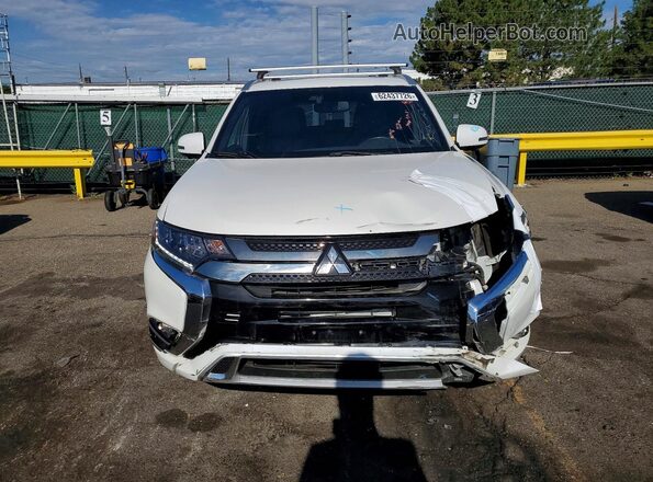 JA4J24A56KZ049342 2019 MITSUBISHI OUTLANDER White Widok z przodu
