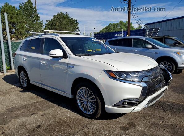 JA4J24A56KZ049342 2019 MITSUBISHI OUTLANDER White Przód prawy