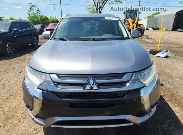 JA4J24A58JZ607240 2018 MITSUBISHI OUTLANDER Gray Vista frontal