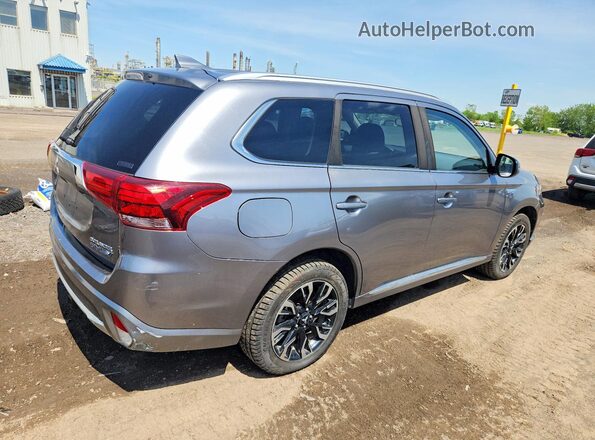 JA4J24A58JZ607240 2018 MITSUBISHI OUTLANDER Gray Trasero derecho