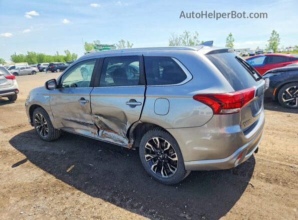 JA4J24A58JZ607240 2018 MITSUBISHI OUTLANDER Gray Trasero izquierdo