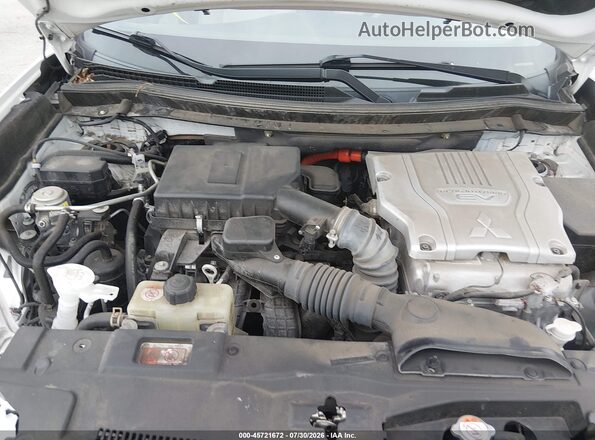 JA4J2VA79MZ000646 2021 MITSUBISHI OUTLANDER PHEV White უკანა ხედი