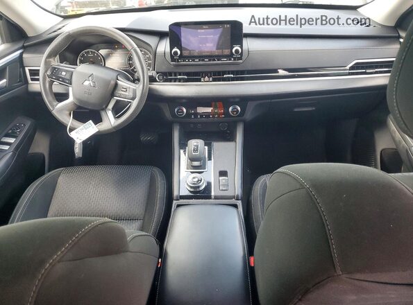 JA4J3TA86NZ019909 2022 MITSUBISHI OUTLANDER Gray წინა პანელის ხედი