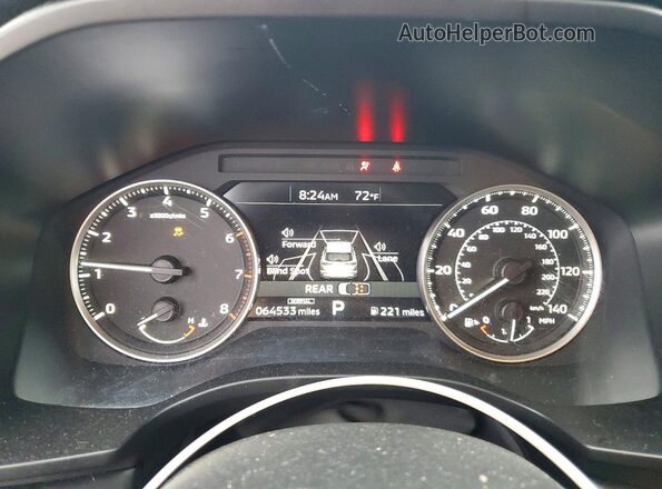 JA4J3TA89PZ028106 2023 MITSUBISHI OUTLANDER Белый Вид щитка приборов
