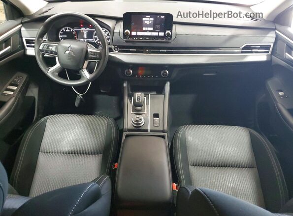 JA4J3TA8XNZ040827 2022 MITSUBISHI OUTLANDER Белый Вид панели приборов