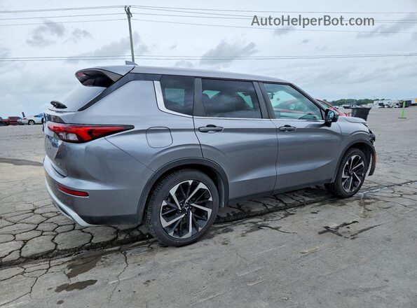 JA4J3UA80NZ010984 2022 MITSUBISHI OUTLANDER Gray Trasero derecho