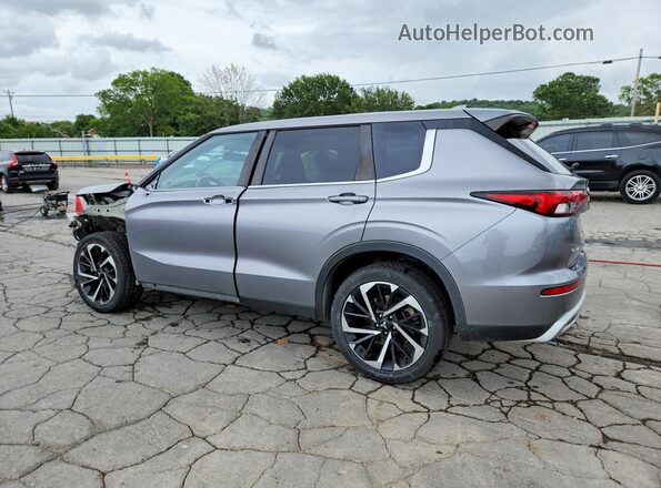 JA4J3UA80NZ010984 2022 MITSUBISHI OUTLANDER Gray Trasero izquierdo