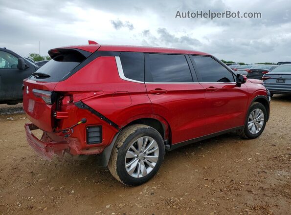 JA4J3UA80SZ053393 2025 MITSUBISHI OUTLANDER Red Հետևի աջ