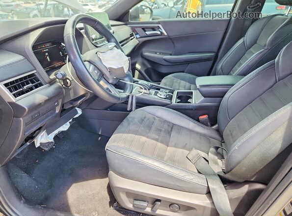 JA4J3UA81PZ018739 2023 MITSUBISHI OUTLANDER Black წინა სალონის ხედი