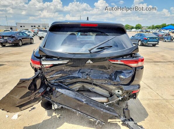 JA4J3UA81PZ018739 2023 MITSUBISHI OUTLANDER Black უკანა ხედი