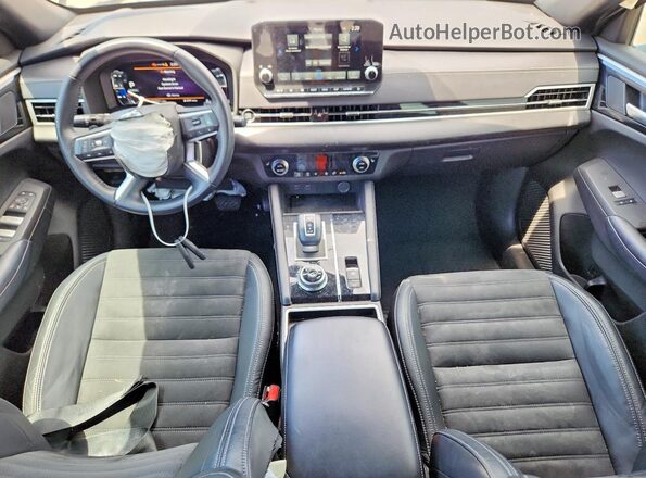 JA4J3UA81PZ018739 2023 MITSUBISHI OUTLANDER Black წინა პანელის ხედი