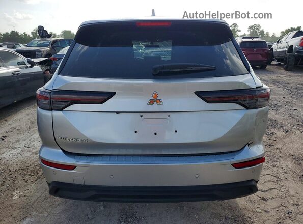 JA4J3UA81SZ054357 2025 MITSUBISHI OUTLANDER Silver Вид ззаду