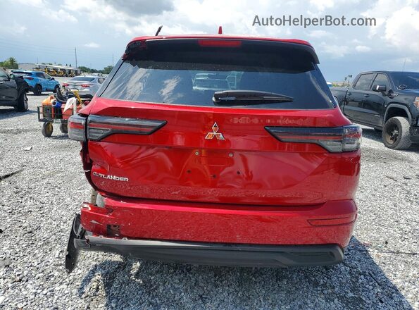 JA4J3UA83SZ024552 2025 MITSUBISHI OUTLANDER Красный Вид сзади
