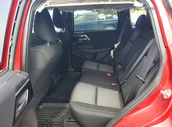 JA4J3UA83SZ024552 2025 MITSUBISHI OUTLANDER Красный Вид задней части салона
