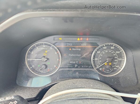 JA4J3UA84NZ082173 2022 MITSUBISHI OUTLANDER Gray Instrument cluster view