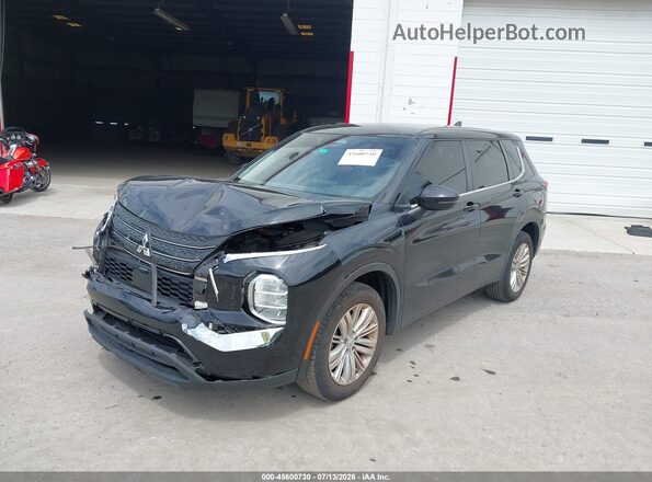 JA4J3UA85RZ019475 2024 MITSUBISHI OUTLANDER Black Przód lewy