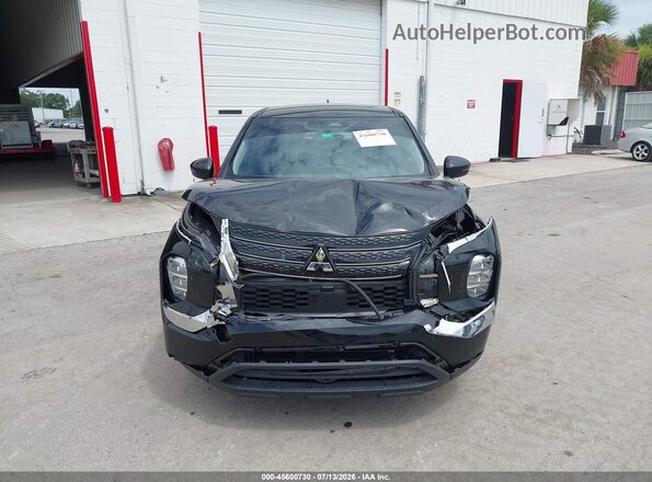 JA4J3UA85RZ019475 2024 MITSUBISHI OUTLANDER Black Widok zestawu wskaźników
