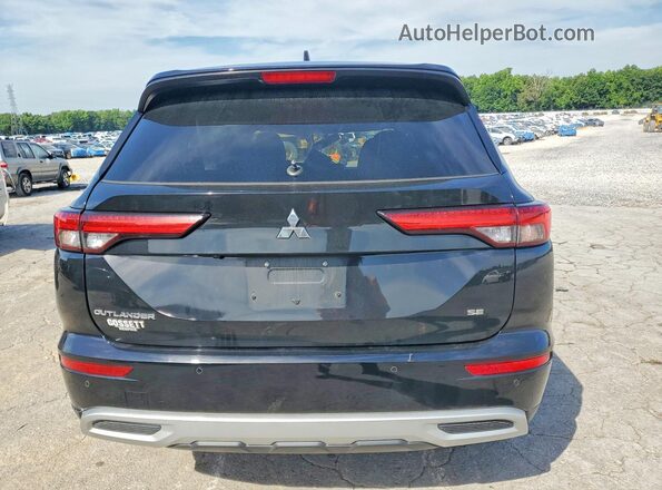 JA4J3UA86NZ065262 2022 MITSUBISHI OUTLANDER Black Rear view