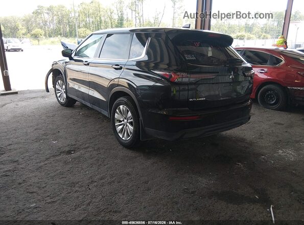 JA4J3UA86SZ015666 2025 MITSUBISHI OUTLANDER Black Trasero izquierdo