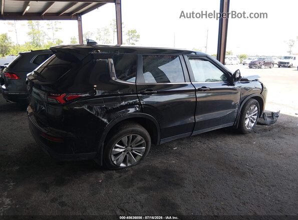 JA4J3UA86SZ015666 2025 MITSUBISHI OUTLANDER Black Vista interior trasera