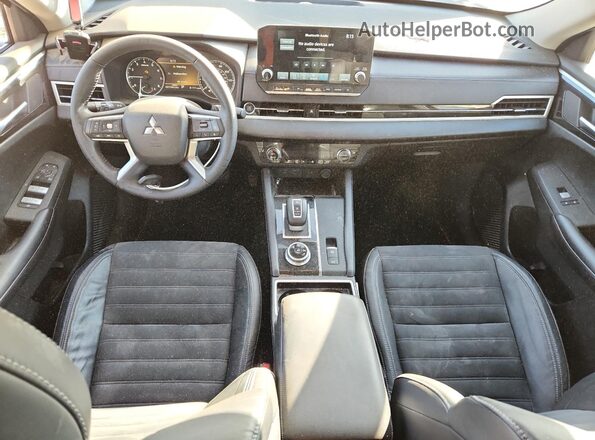 JA4J3UA87NZ090963 2022 MITSUBISHI OUTLANDER Blue Вид панелі приладів