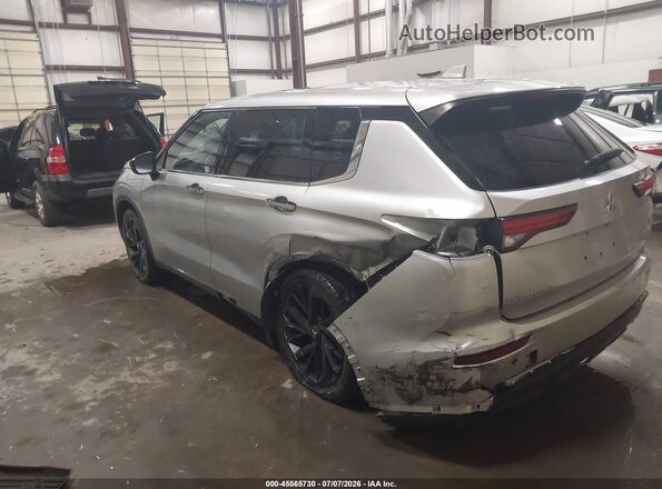JA4J3UA89NZ078541 2022 MITSUBISHI OUTLANDER Silver Trasero izquierdo