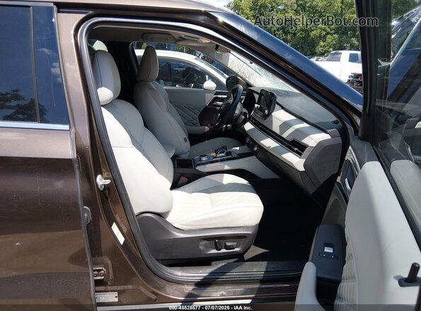 JA4J3VA80NZ040198 2022 MITSUBISHI OUTLANDER Brown Front interior view