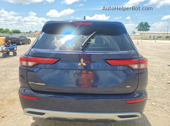 JA4J3VA80RZ020992 2024 MITSUBISHI OUTLANDER Blue Rear view