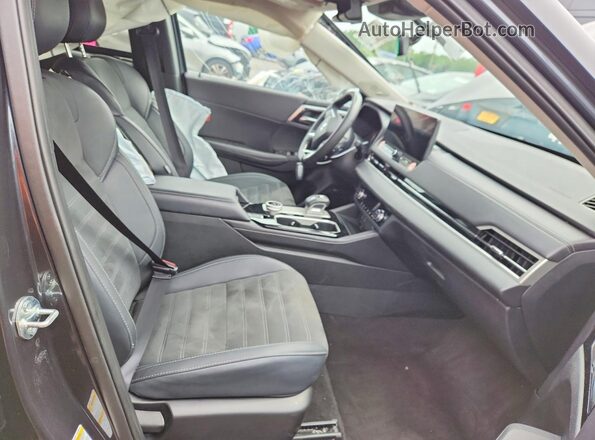 JA4J3VA80SZ045381 2025 MITSUBISHI OUTLANDER Charcoal წინა სალონის ხედი