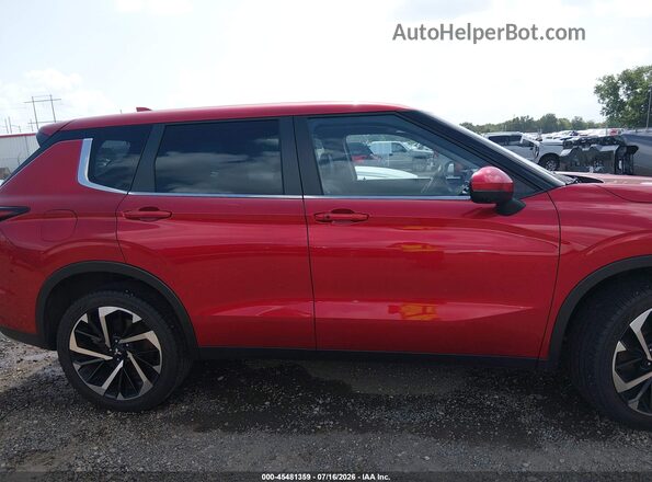 JA4J3VA83RZ067871 2024 MITSUBISHI OUTLANDER Красный Вид задней части салона