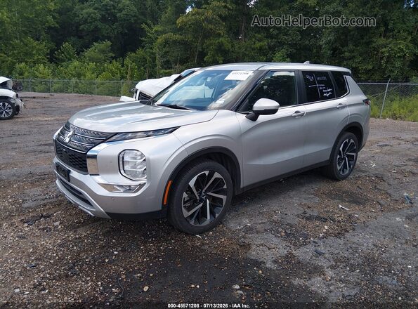 JA4J3VA84RZ080774 2024 MITSUBISHI OUTLANDER Серебряный Передняя левая четверть