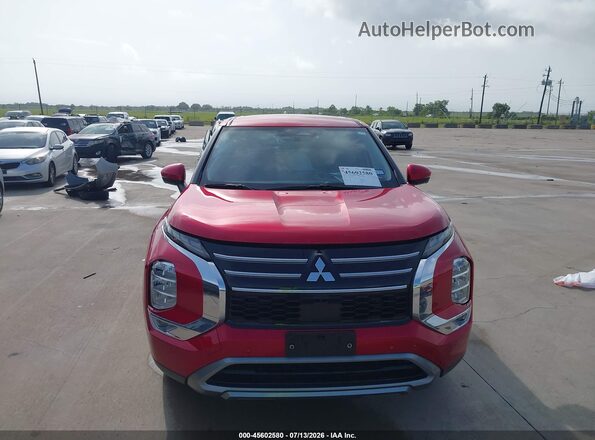 JA4J3VA85SZ021755 2025 MITSUBISHI OUTLANDER Red Вид щитка приладів